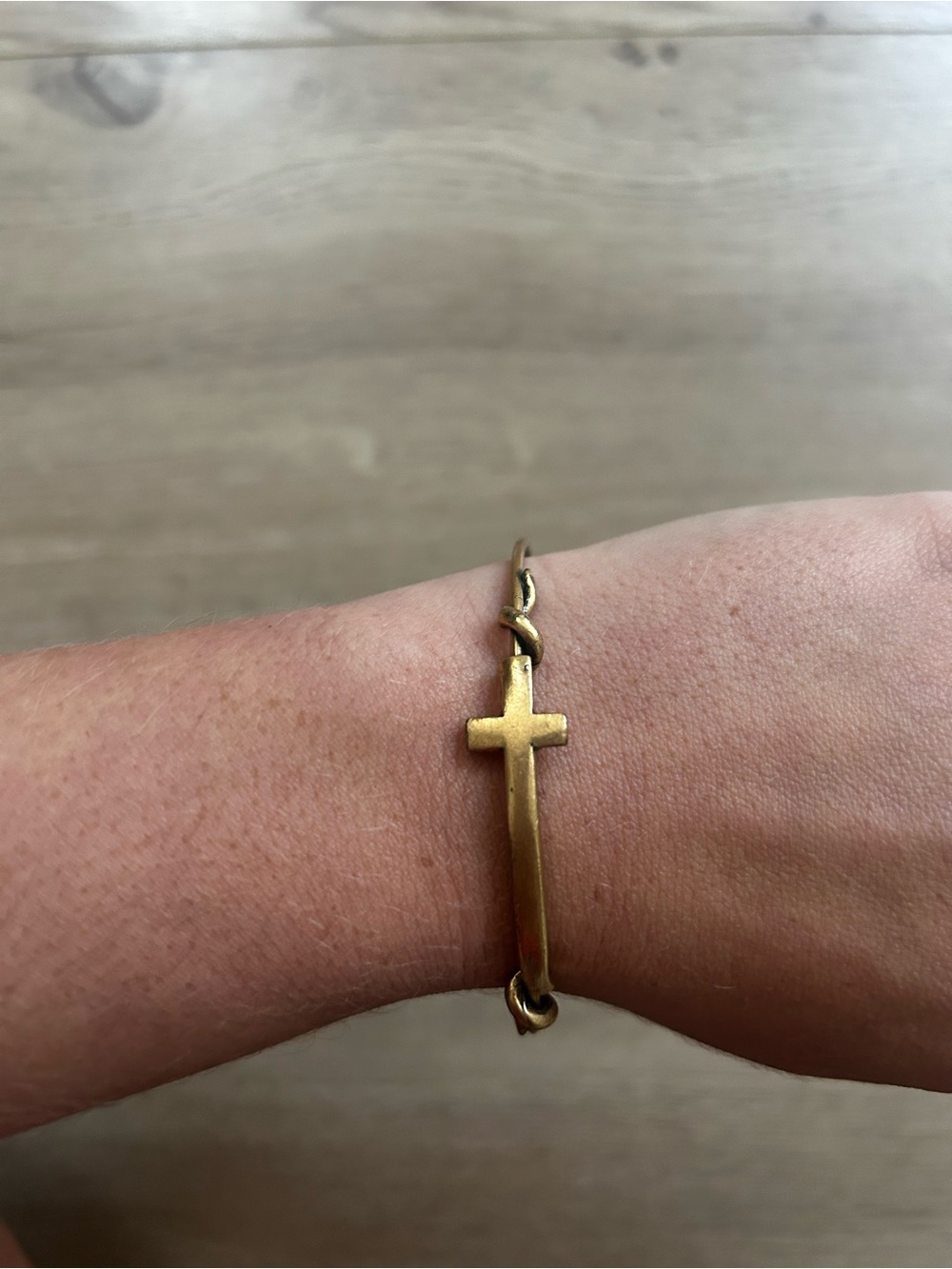 Alex and Ani Gold Adjustable Charm Bangle Bracelet